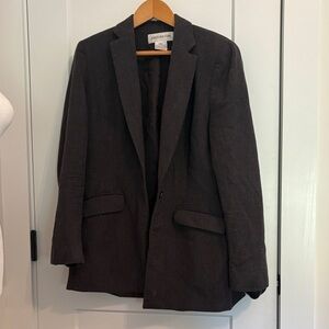 Jones New York Dark Brown Blazer